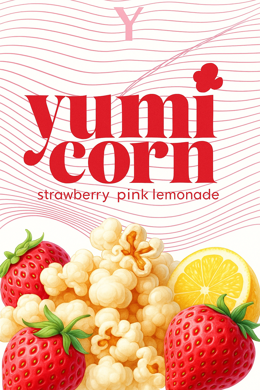 Yumi Corn Strawberry Pink Lemonade